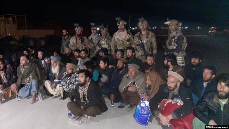 ازاد زادی از قید طالبان