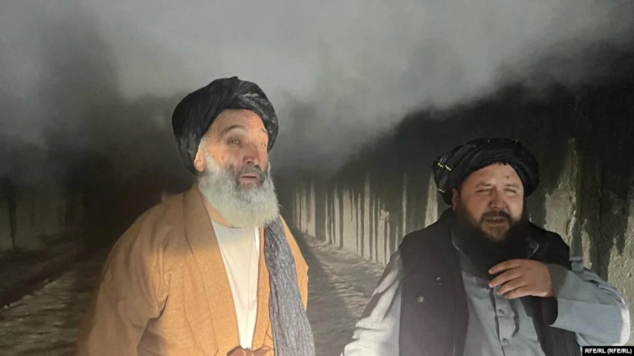 اتش سوزی در سالنگ ها