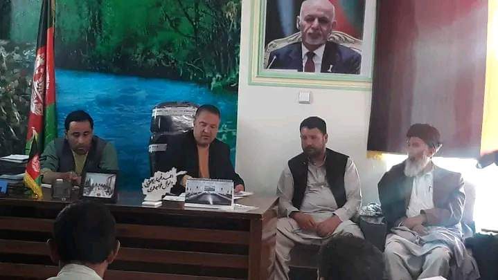 احمدضیا یعقوبی، ولسوال زنه‌خان و سرپرست ولسوالی خواجه عمری 