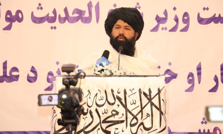 شیخ ندا محمد ندیم سرپرست وزارت تحصیلات عالی