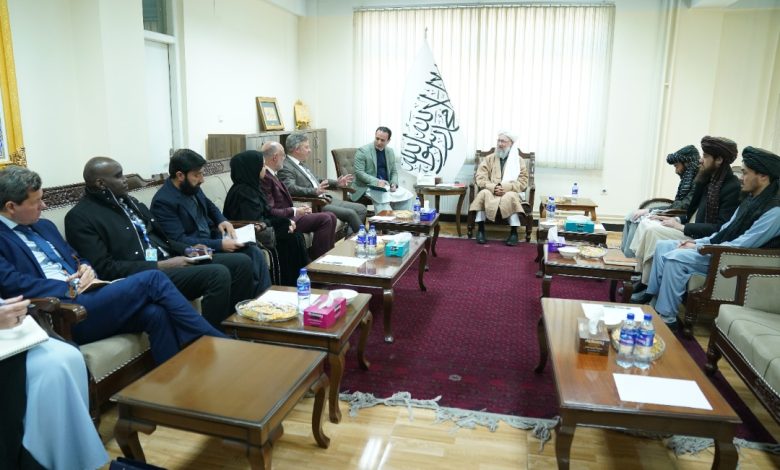 دیدار نماینده سازمان ملل با طالبان
