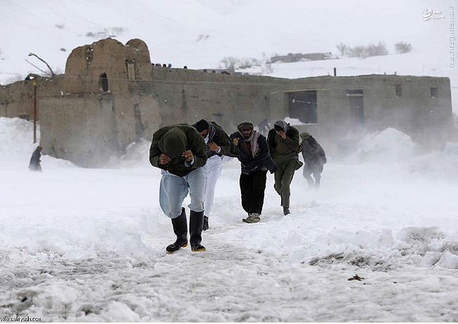سرمای شدید در افغانستان