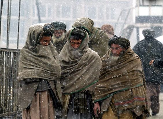 سرمای شدید در افغانستان