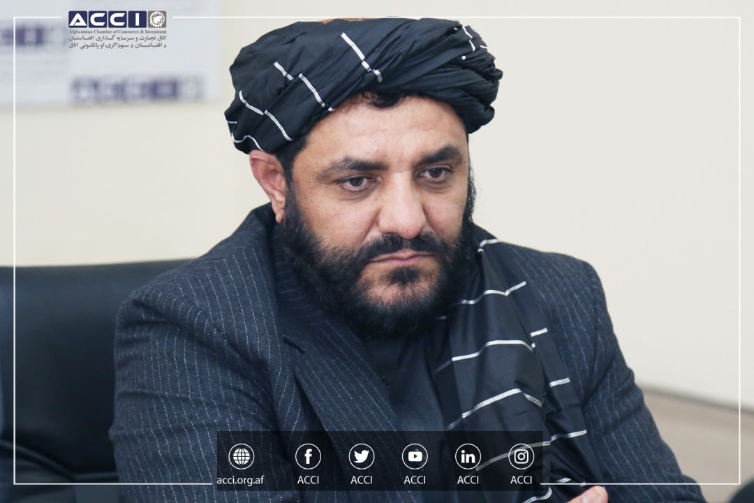 یونس مومند، سرپرست اتاق تجارت و سرمایه گذاری افغانستان