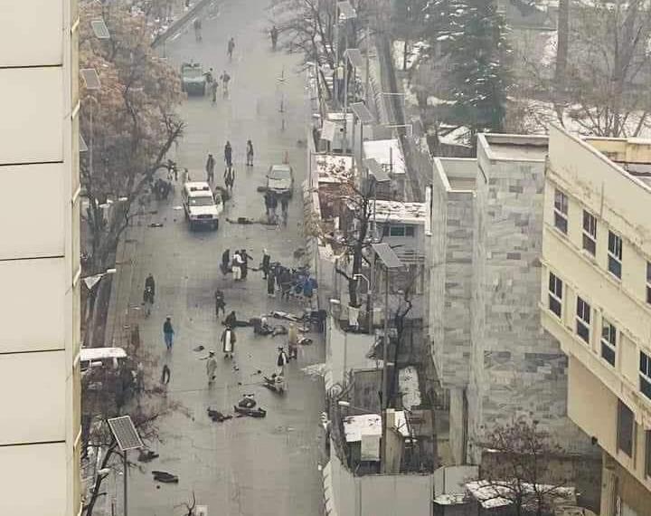انفجار در نزدیک وزارت خارجه طالبان