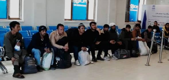 افغان های برگشتی از ایران