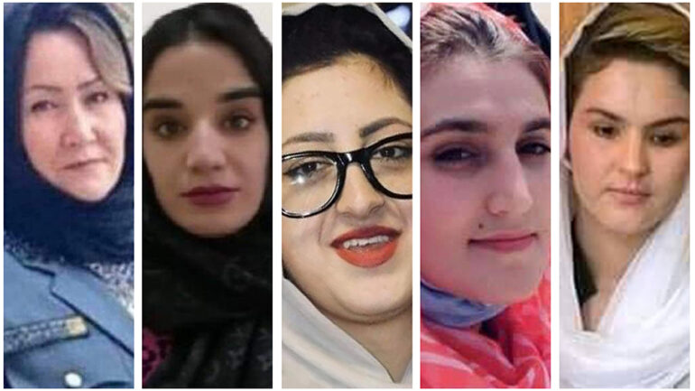 زنان معترض افغان