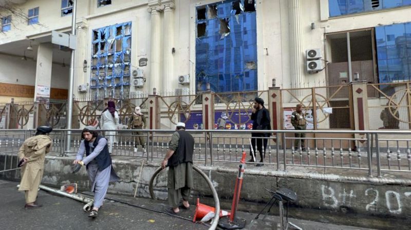 حمله به وزارت خارجه طالبان