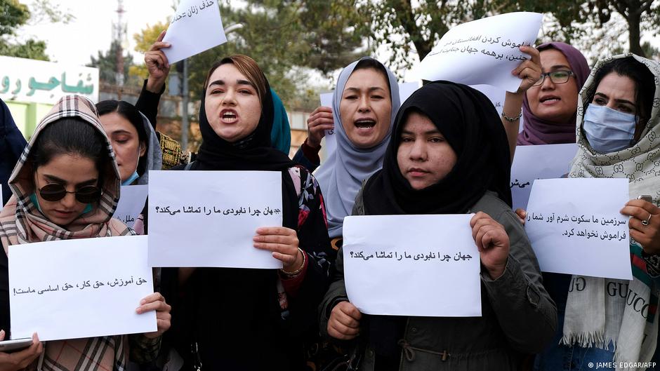 زنان معترض افغانستان
